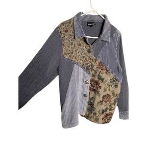 Nannette Keller Jacket Corduroy Vintage Tapestry